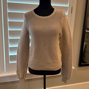 GAP Cream Knit Pullover